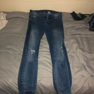 H&M slim low waist jeans 30x32